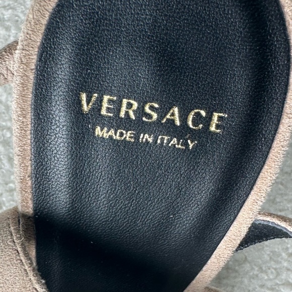 Authentic Versace Medusa Gladiator Stiletto Heels Tribute Icon - Picture 6 of 6